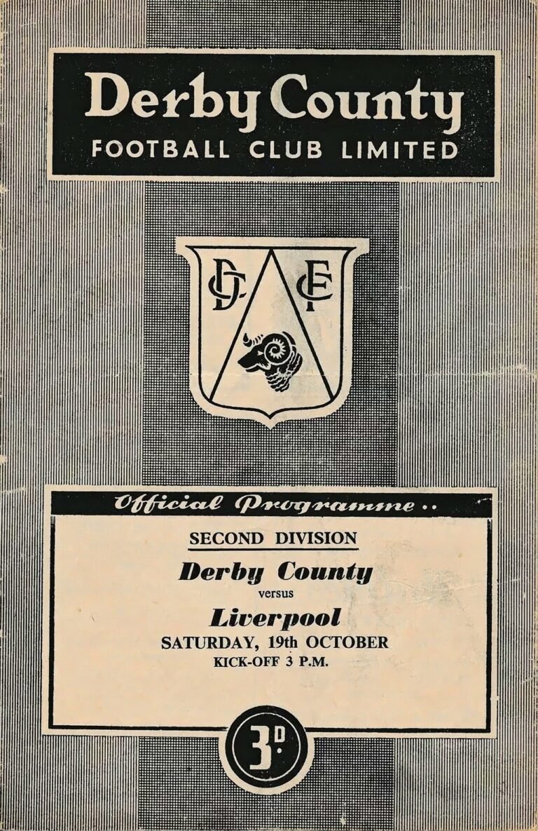Derby County Results 1957 / 1958